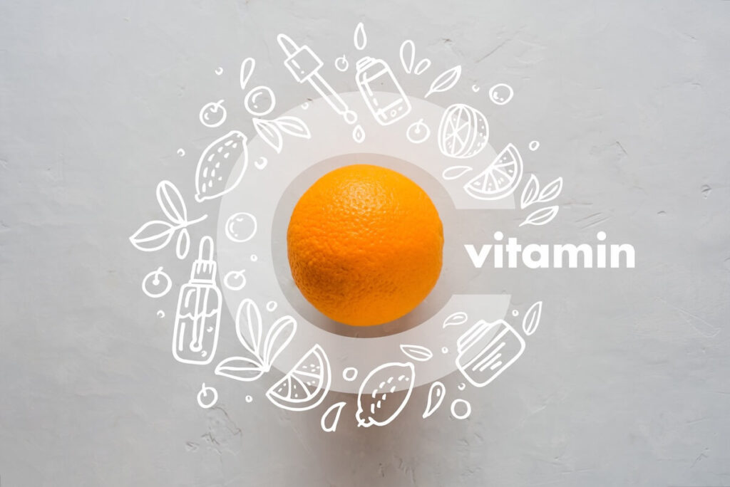 vitamina C - sustine absorbtia de fier