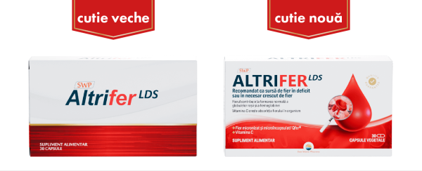 Altrifer LDS - ambalaj vechi-nou