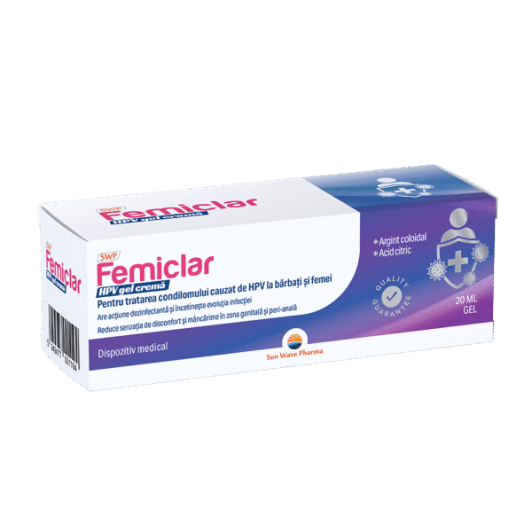 FEMICLAR HPV GEL-CREMĂ