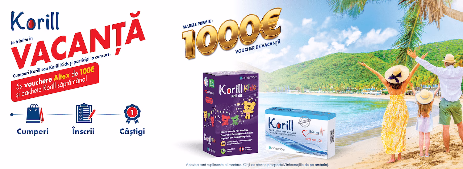 Campanie Korill te trimite in vacanta - Sun Wave Pharma